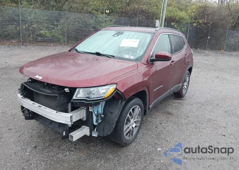 2020 Jeep Compass Sun And Safety Fwd z USA, uszkodzony, nr VIN 3C4NJCBB1LT258568